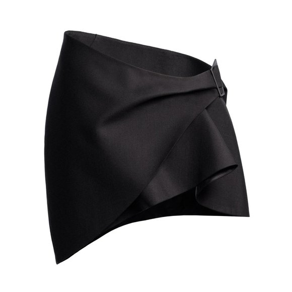 Wool Mini Skirt - Picture 5 of 7